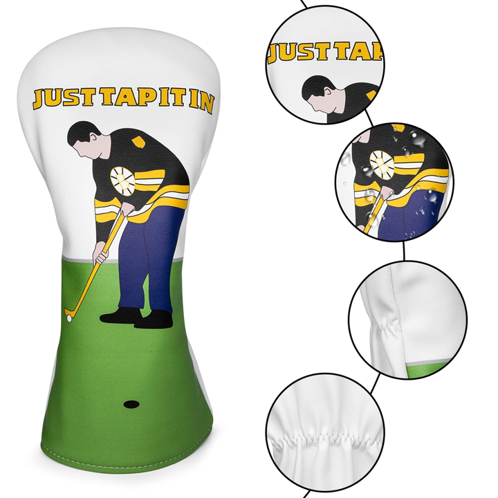 Just Tap It In Golf Club Headcovers (Driver, Wood, Hybrid)β Fun, Durable, & Stylish! π¦ποΈββοΈ