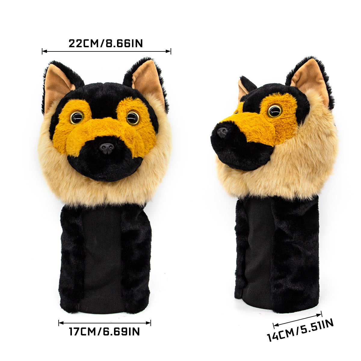 German Shepherd Golf Driver Headcover β Fits 460CC, Stylish & Durable! πβπ¦Ί