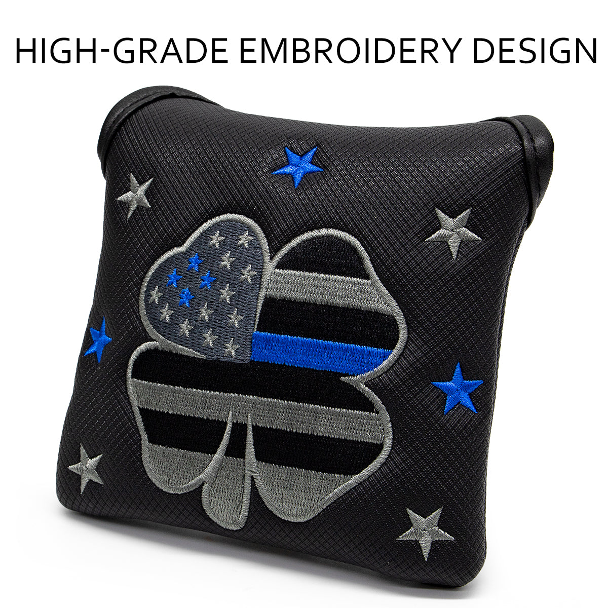 American Flag (Black) Mallet Putter Cover β Sweet Style, Soft Feel, and a Hole-in-One Fit! π¦ποΈββοΈ