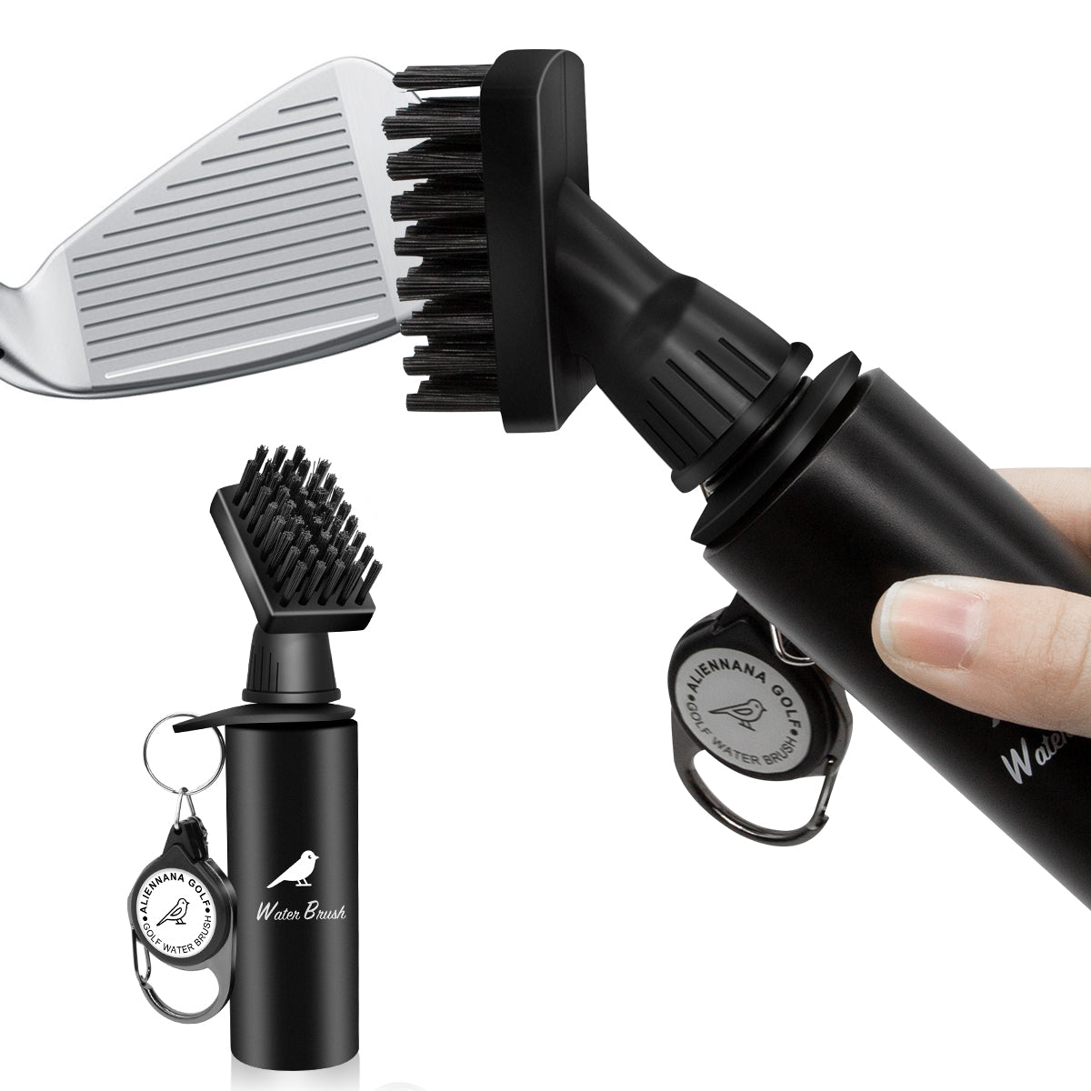 β³ Squeeze & Clean Golf Club Brush β Water Bottle + Brush Combo! ποΈββοΈπ§