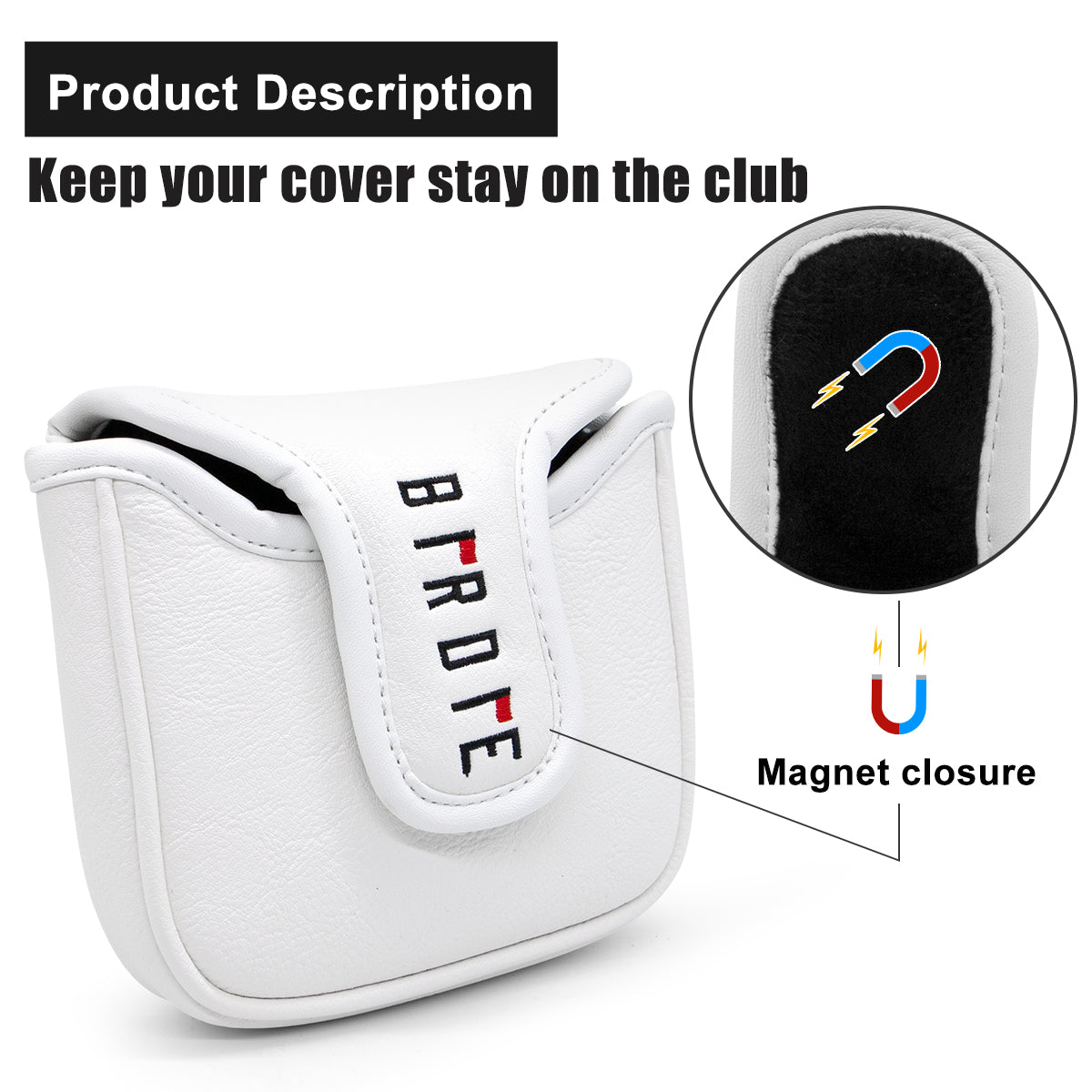 Patriotic Birdies Mallet Putter Cover β Sweet Style, Soft Feel, and a Hole-in-One Fit! π¦ποΈββοΈ