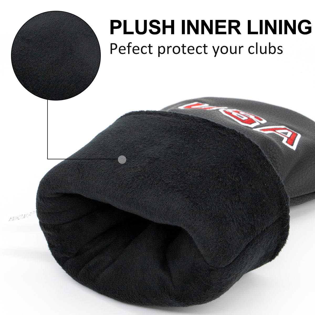 USA Golf Club Headcovers (Driver, Wood, Hybrid)β Fun, Durable, & Stylish! π¦ποΈββοΈ