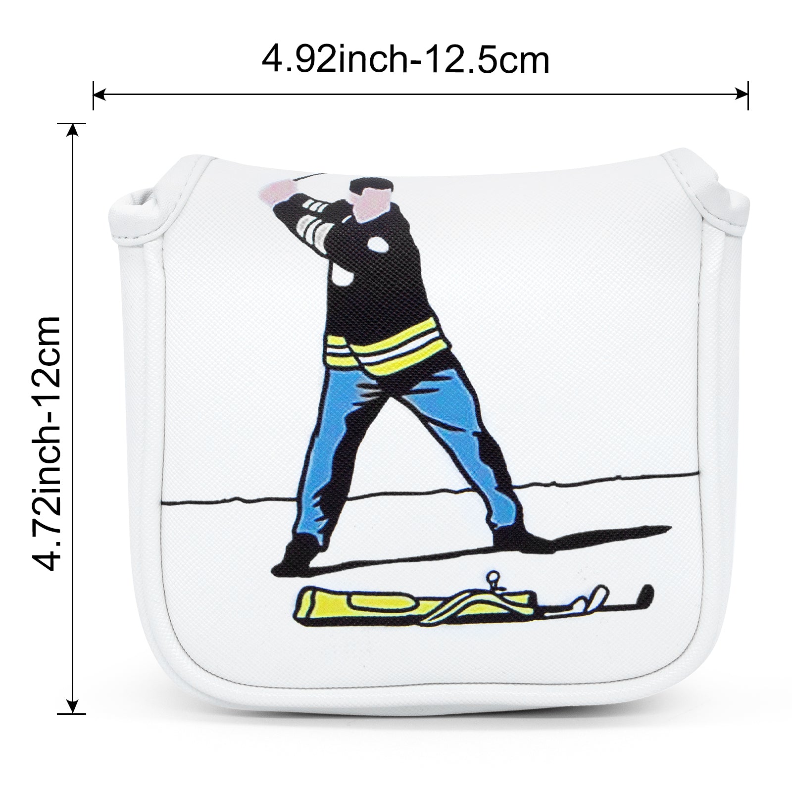 Gilmore White Mallet Putter Cover β Sweet Style, Soft Feel, and a Hole-in-One Fit! π¦ποΈββοΈ