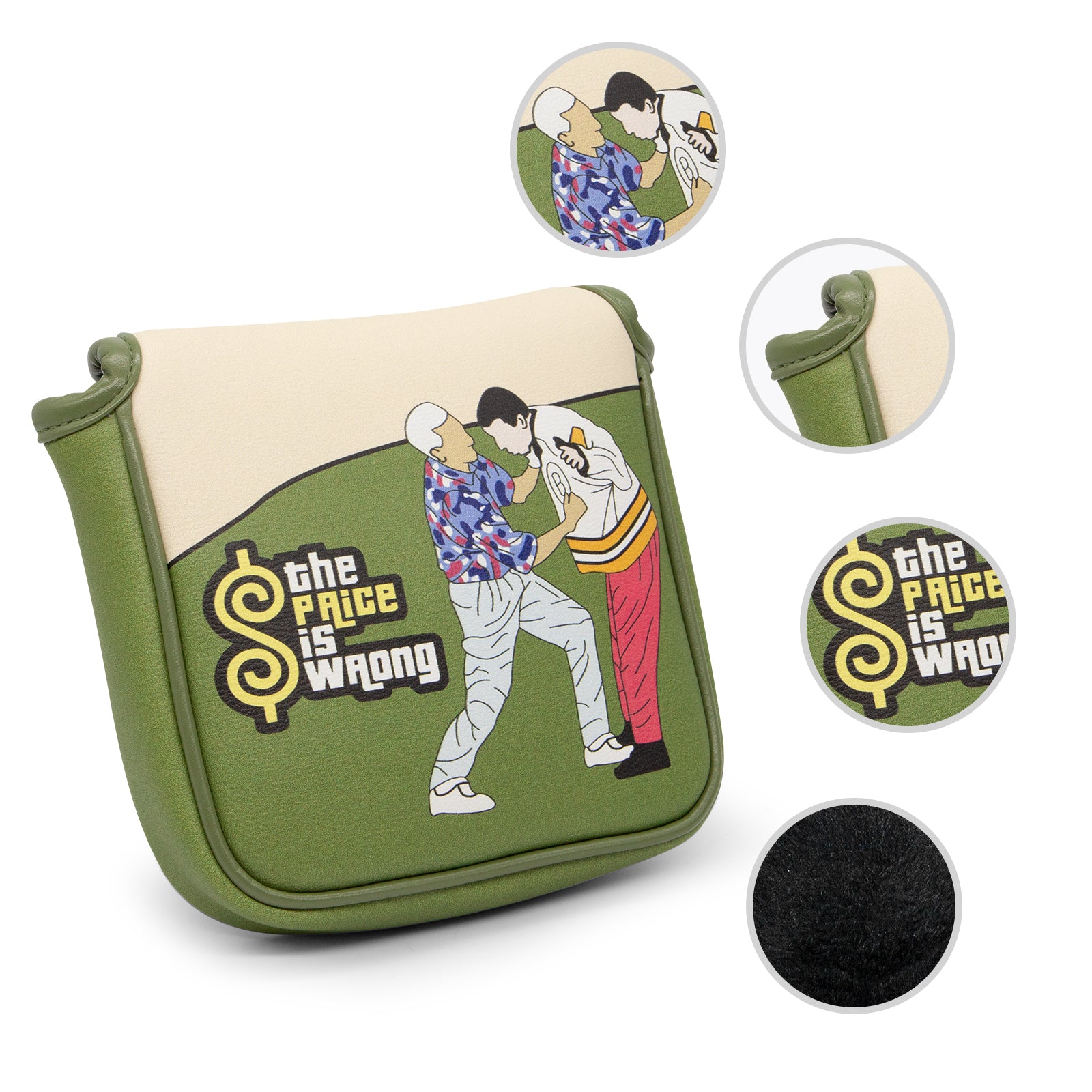 The Price is Wrong Mallet Putter Cover β Sweet Style, Soft Feel, and a Hole-in-One Fit! π¦ποΈββοΈ