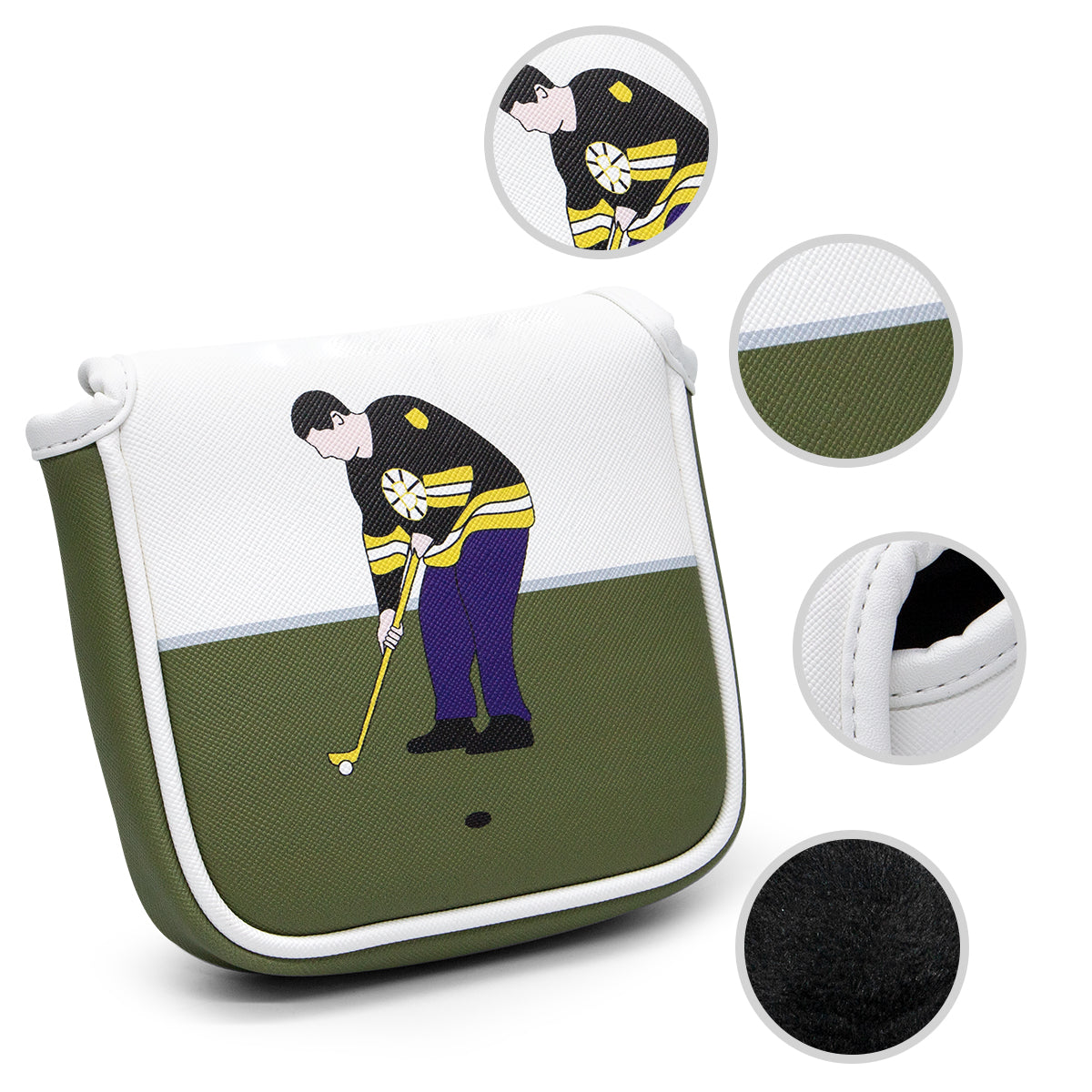 Just Tap it In Mallet Putter Cover β Sweet Style, Soft Feel, and a Hole-in-One Fit! π¦ποΈββοΈ