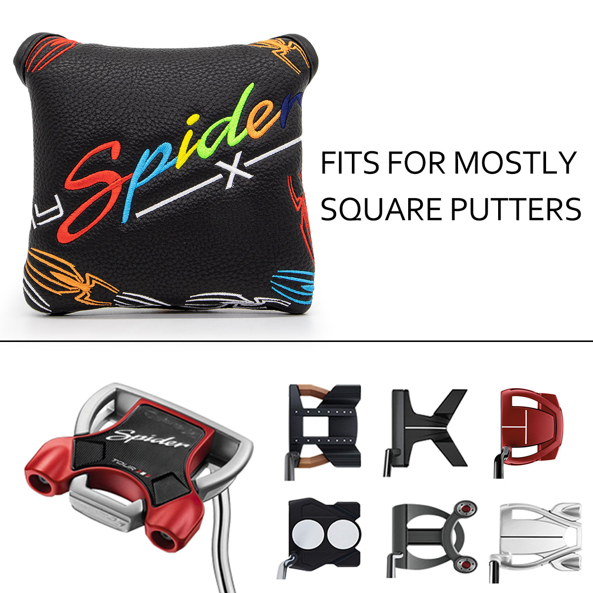 Spider X Mallet Putter Cover β Sweet Style, Soft Feel, and a Hole-in-One Fit! π¦ποΈββοΈ