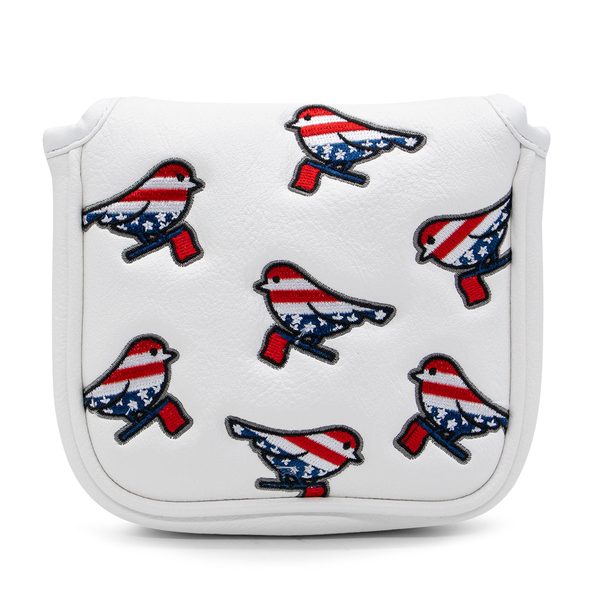 Patriotic Birdies Mallet Putter Cover – Sweet Style, Soft Feel, and a Hole-in-One Fit! 🍦🏌️♂️