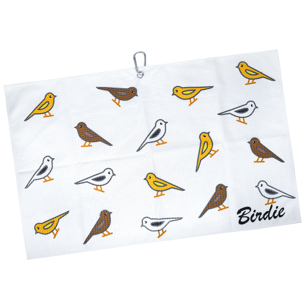 ⛳ Birdie Microfiber Golf Towel – Clean Up Your Game in Style! 🦅🎯