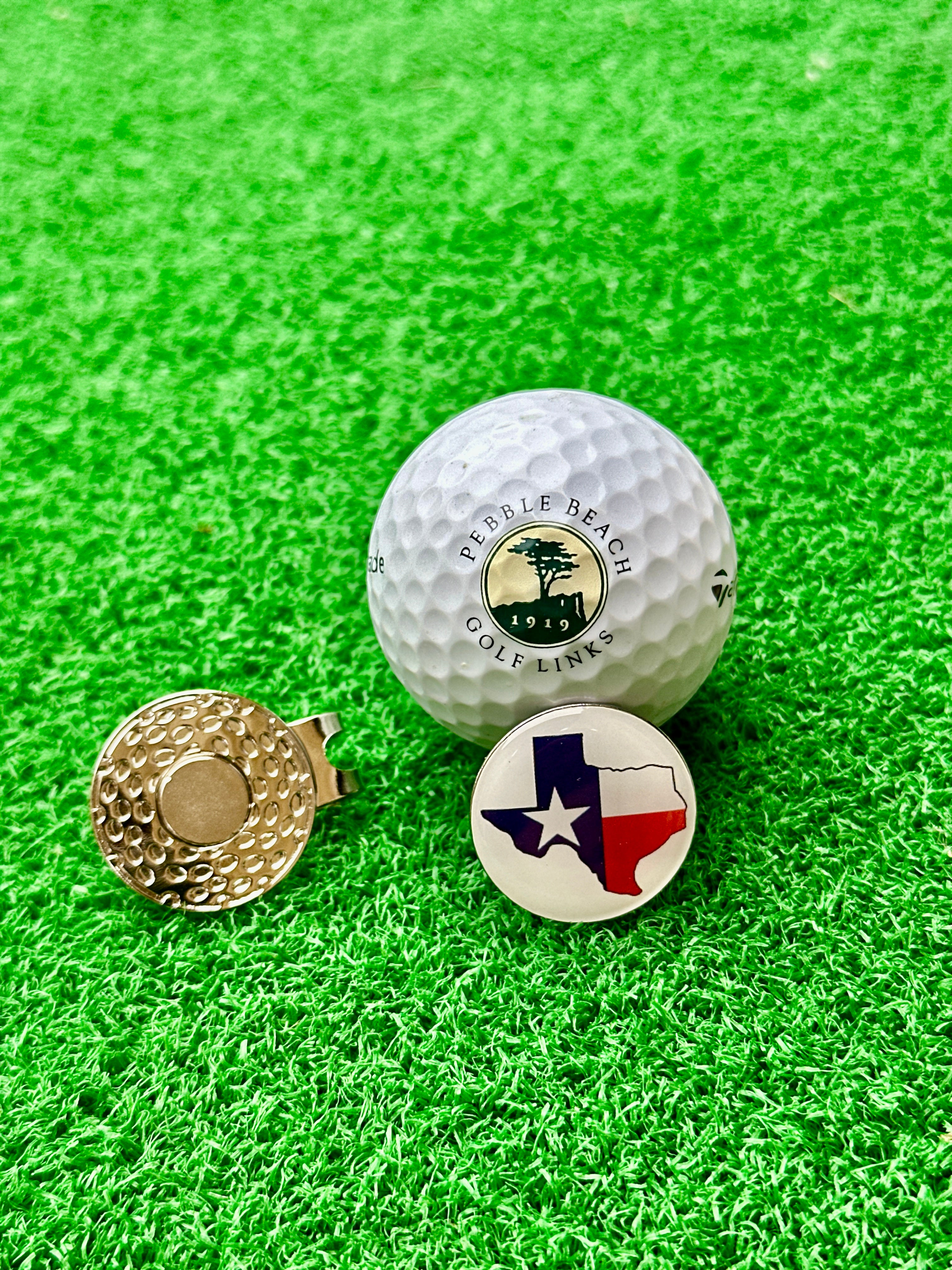 ⛳️ Magnetic Golf Marker – Show Your State (Texas) Pride While You Play! 🦅🌸🐻