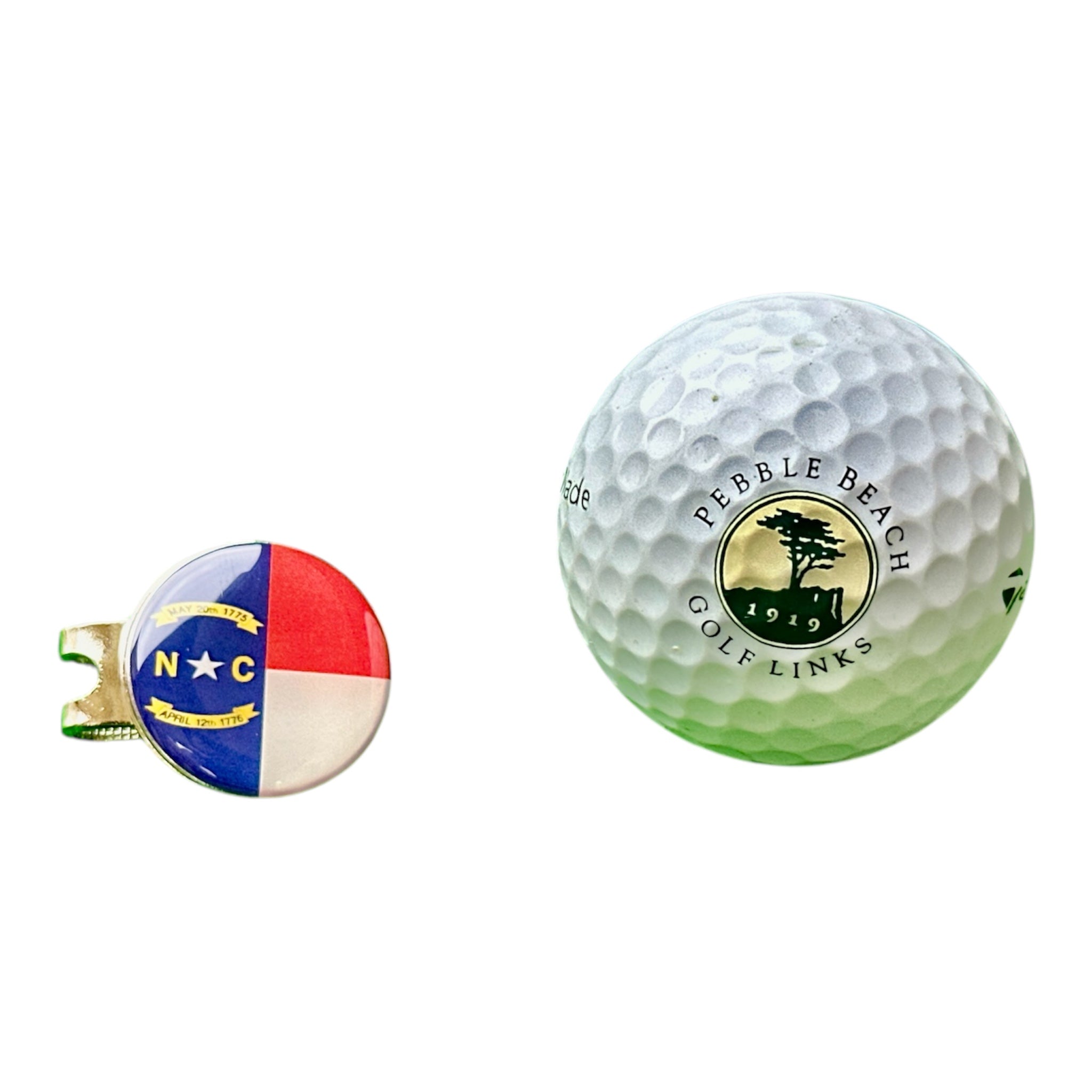⛳️ Magnetic Golf Marker – Show Your State (North Carolina) Pride While You Play! 🦅🌸🐻