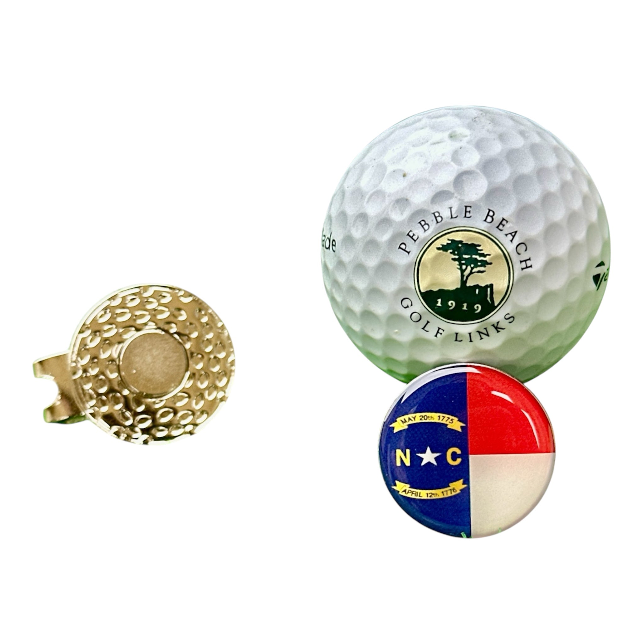 ⛳️ Magnetic Golf Marker – Show Your State (North Carolina) Pride While You Play! 🦅🌸🐻