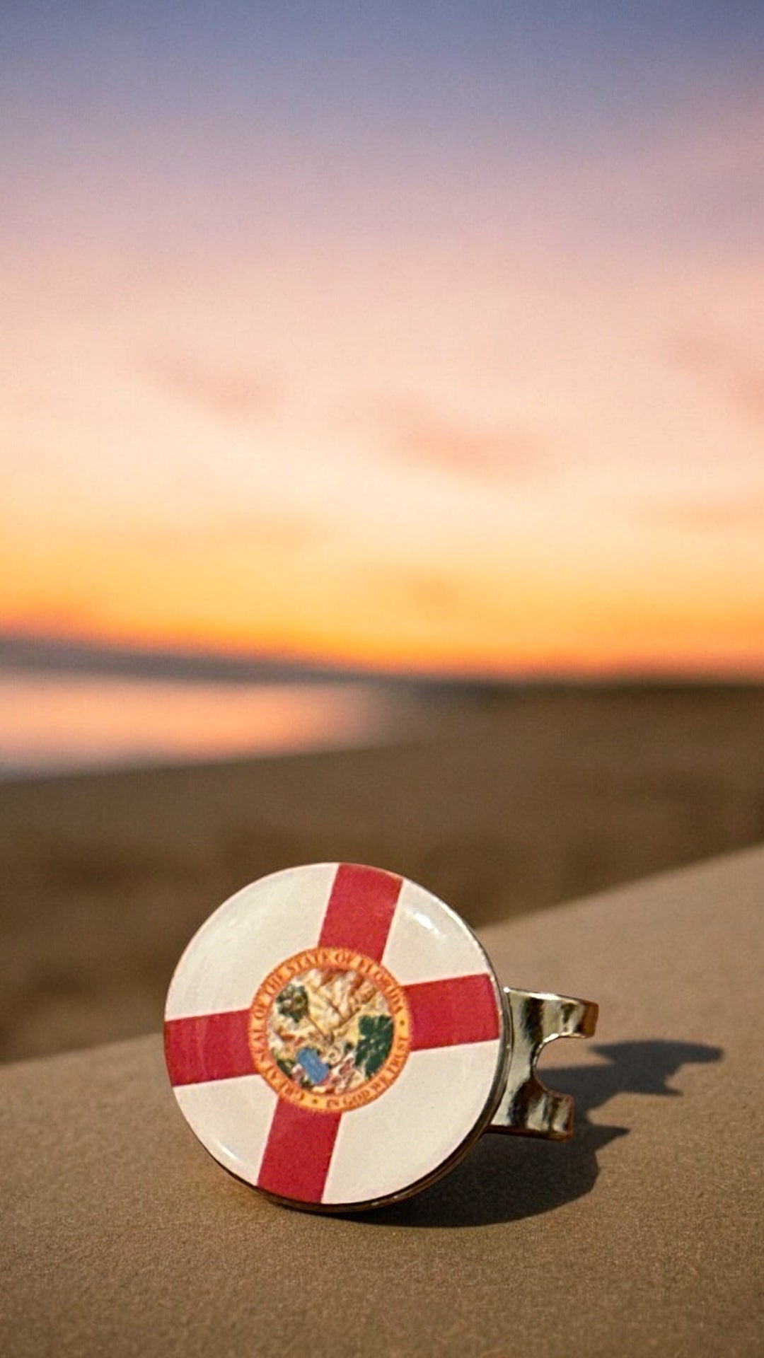 ⛳️ Magnetic Golf Marker – Show Your State (Florida) Pride While You Play! 🦅🌸🐻