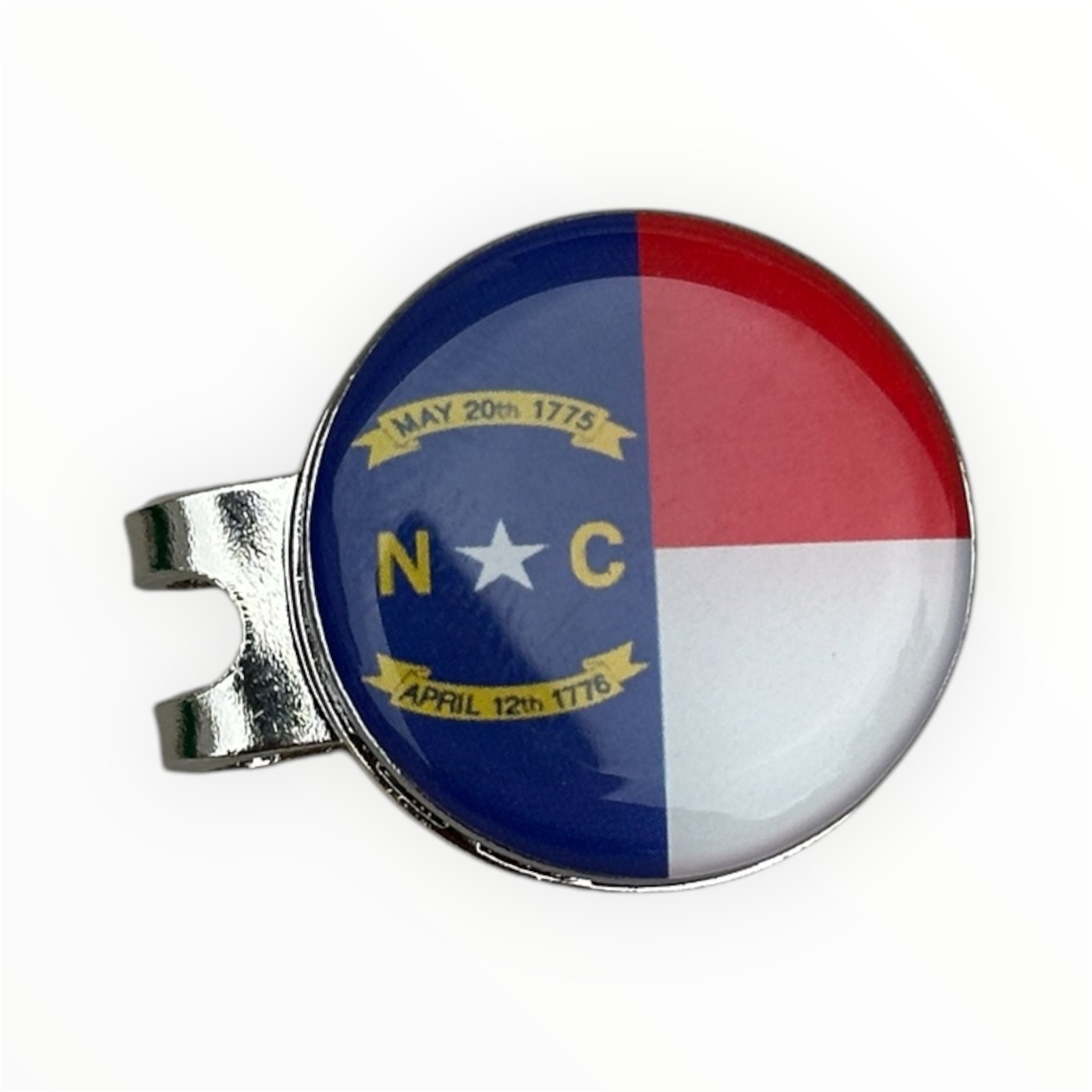 ⛳️ Magnetic Golf Marker – Show Your State (North Carolina) Pride While You Play! 🦅🌸🐻