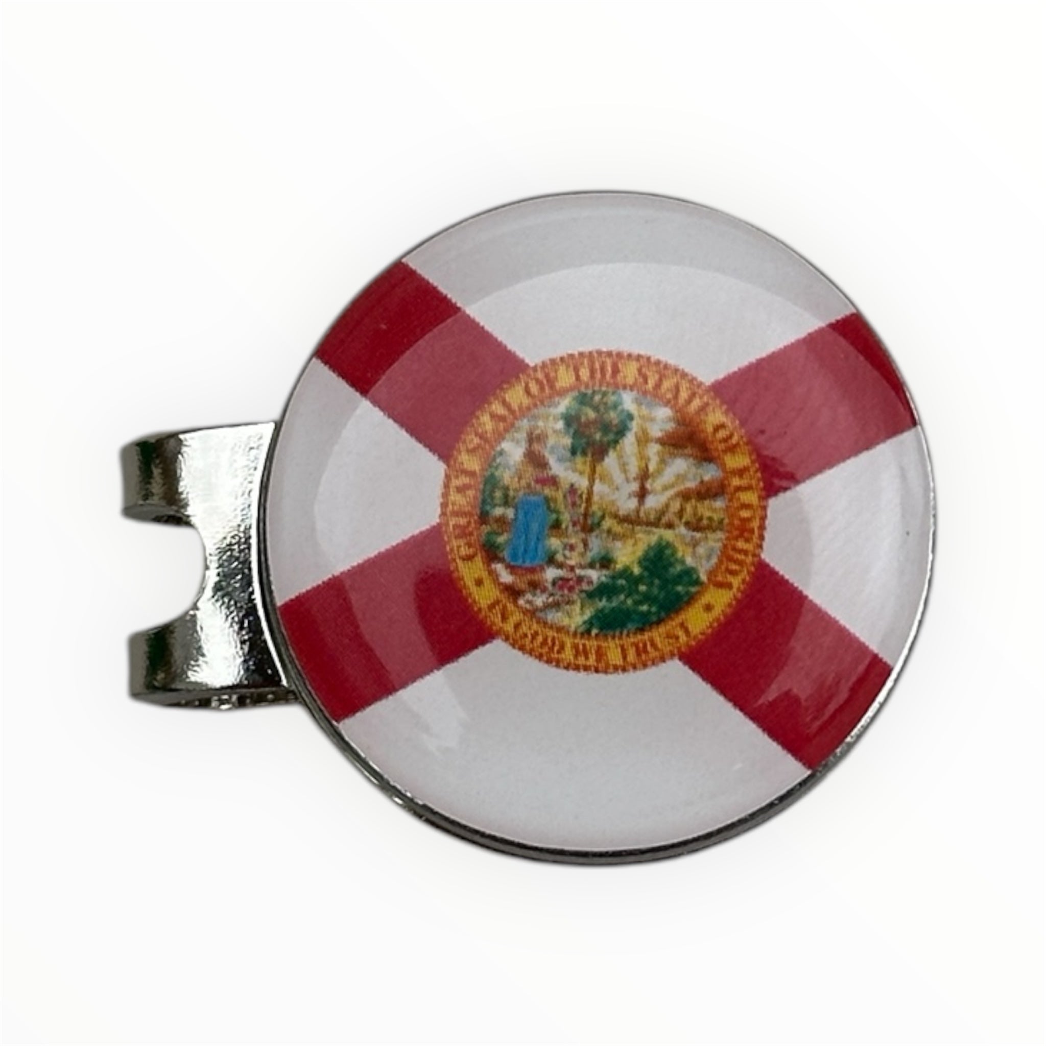 ⛳️ Magnetic Golf Marker – Show Your State (Florida) Pride While You Play! 🦅🌸🐻