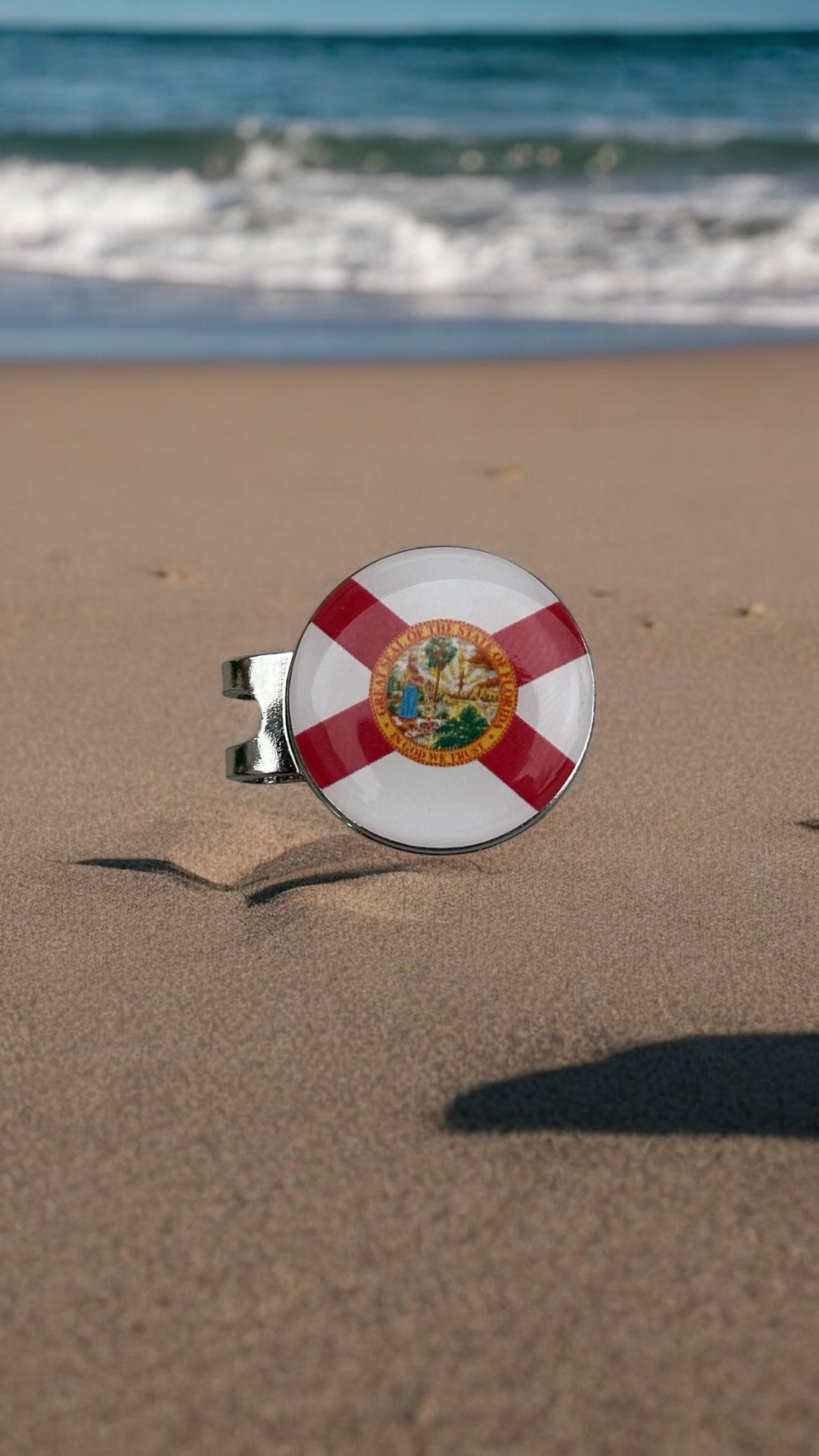 ⛳️ Magnetic Golf Marker – Show Your State (Florida) Pride While You Play! 🦅🌸🐻