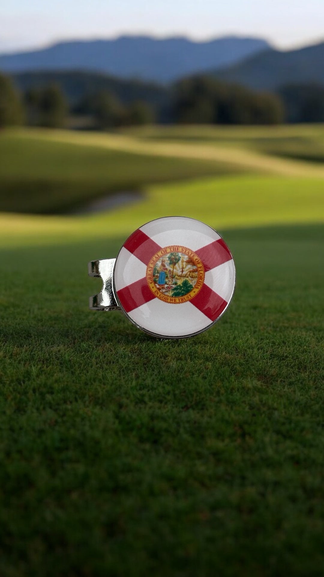 ⛳️ Magnetic Golf Marker – Show Your State (Florida) Pride While You Play! 🦅🌸🐻