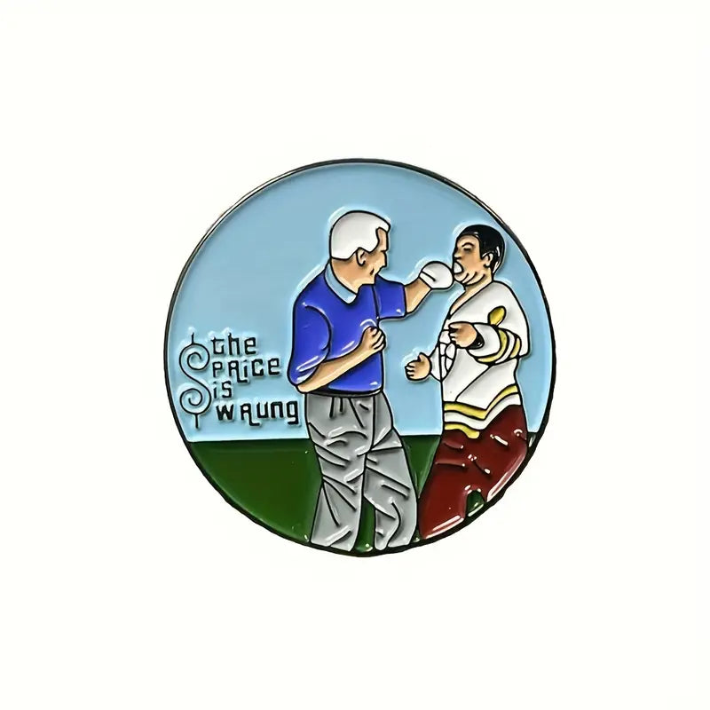 Marker with hat clip ⛳️ THE PRICE IS WRONG Golf Marker– Never Lose Your Marker Again! 🎯