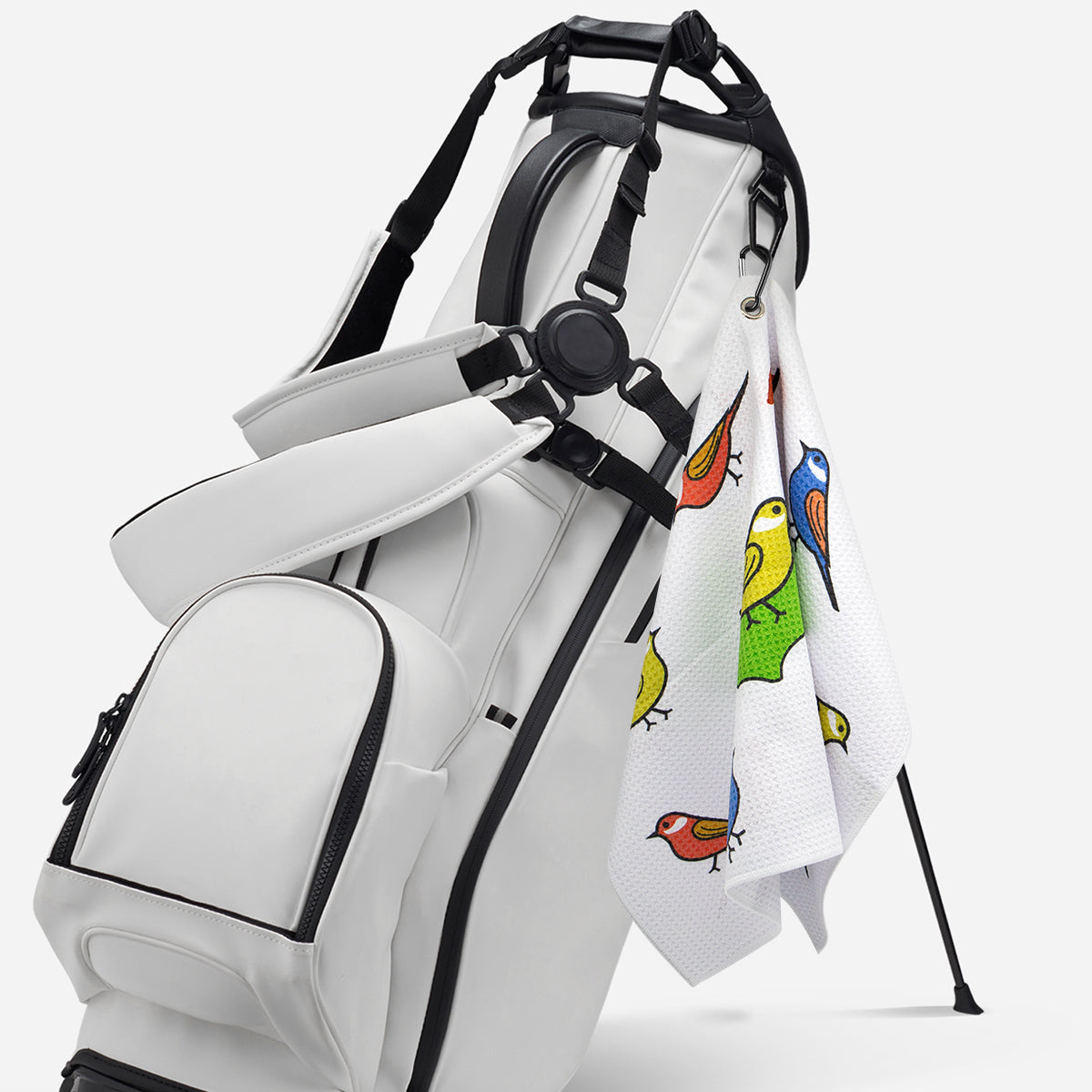 β³ Birdies on Green Microfiber Golf Towel β Clean, Dry, and Ready for Your Next Swing! ποΈββοΈπ¦