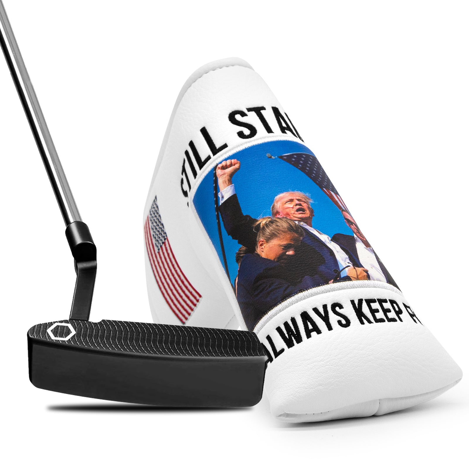 STILL STANDING Blade Putter Cover β Sweet Style, Soft Feel, and a Hole-in-One Fit! π¦ποΈββοΈ