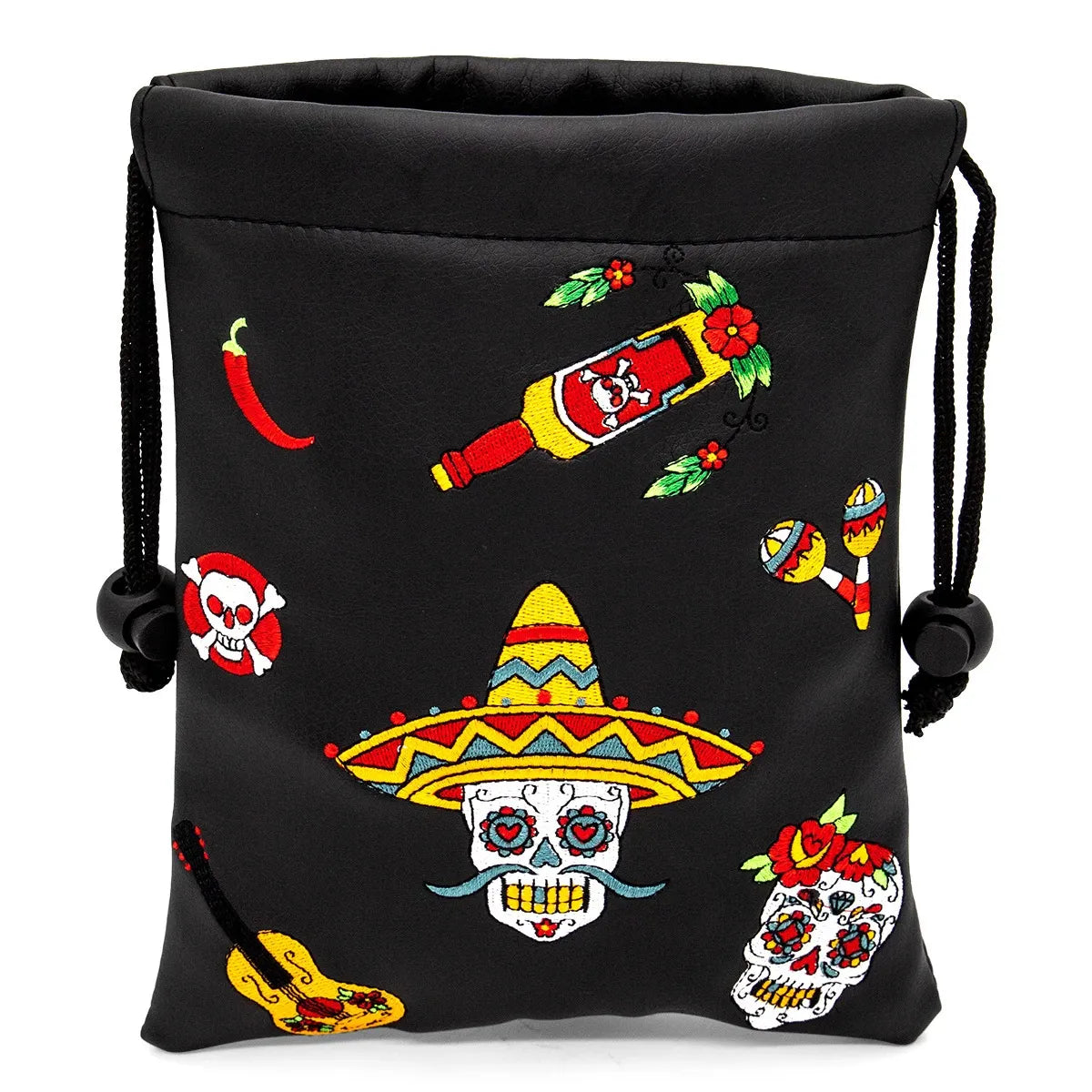 π Sugar Skull Golf Pouch (NoRibbon) β Bold, Stylish & Built for the Green! π