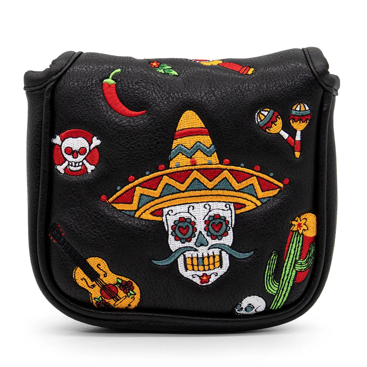 Sugar Skull Mallet Putter Cover(No Ribbon) β Sweet Style, Soft Feel, and a Hole-in-One Fit! π¦ποΈββοΈ