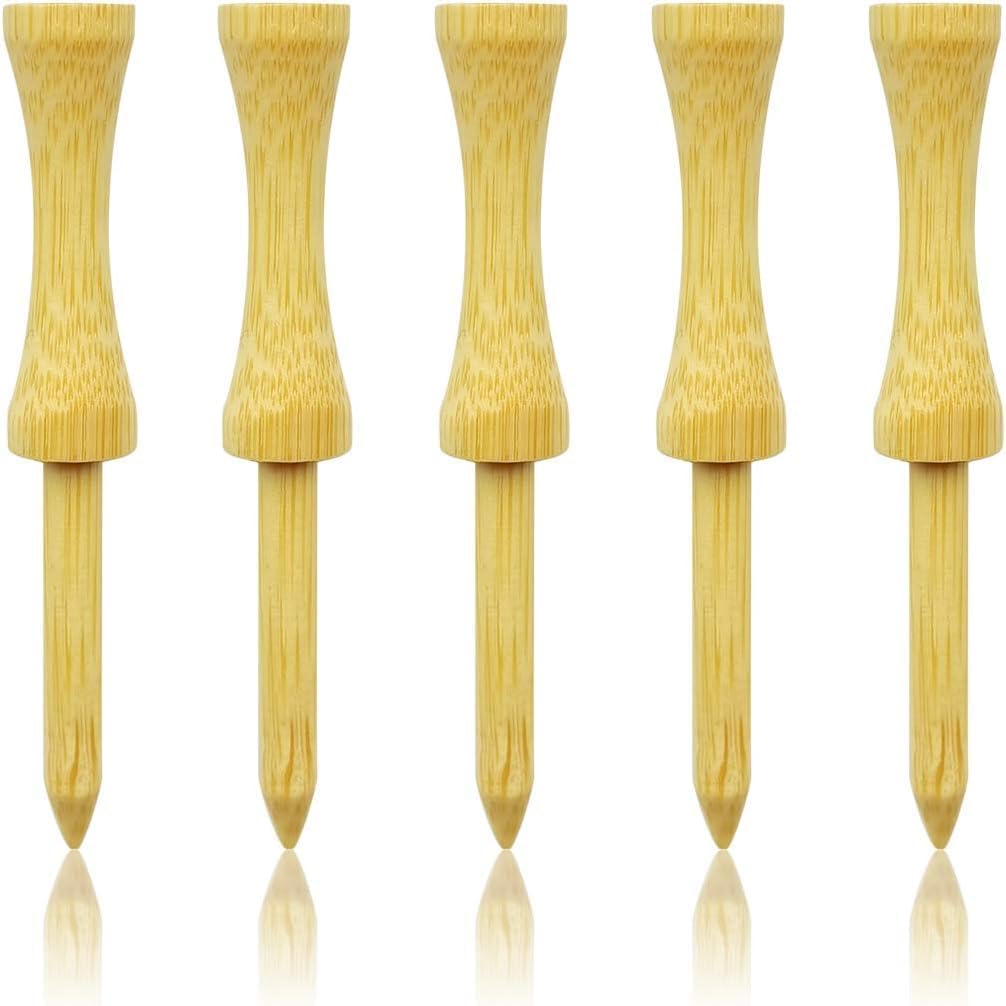 ⛳ Step Down Wooden Golf Tees – Eco-Friendly & Ready to Tee Off! 🌿🔥