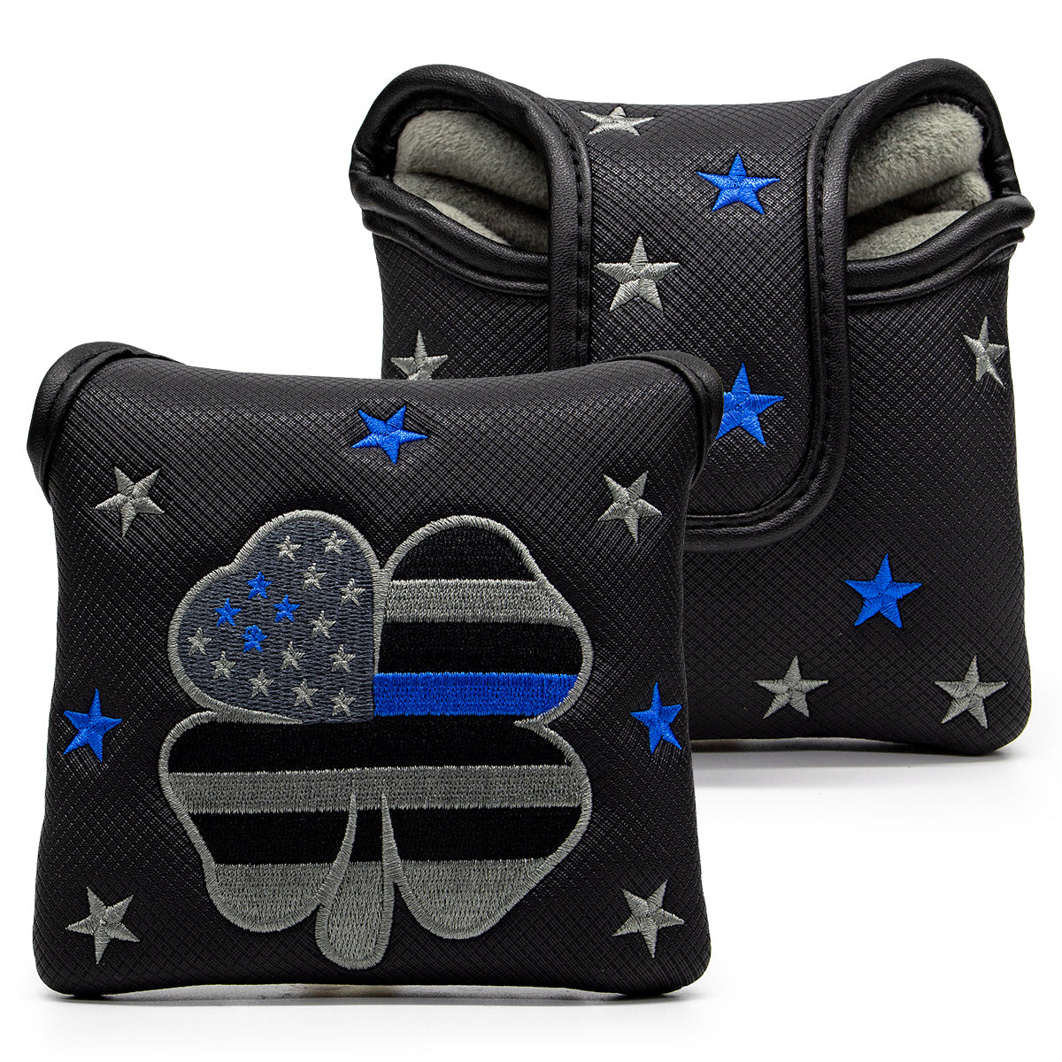 American Flag (Black) Mallet Putter Cover – Sweet Style, Soft Feel, and a Hole-in-One Fit! 🍦🏌️♂️