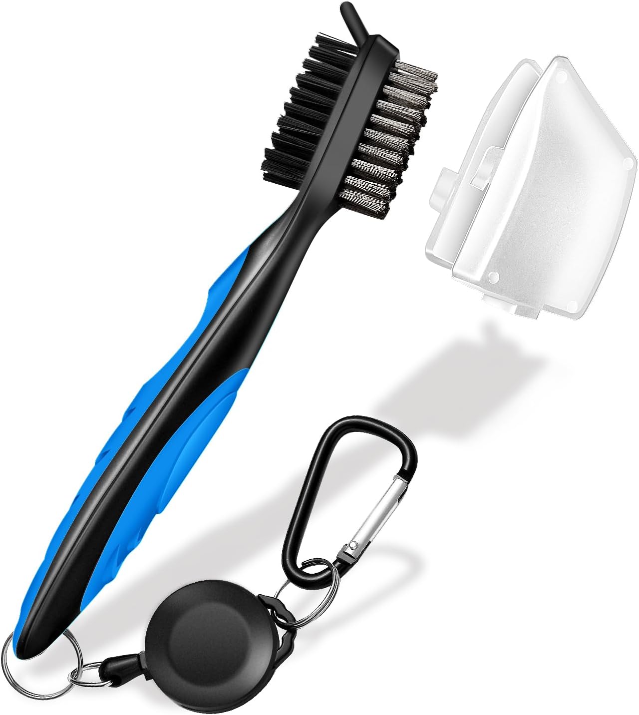 ⛳ Golf Club Brush with Retractable Zip-line – Clean Clubs, No Hassle! 🏌️♂️✨