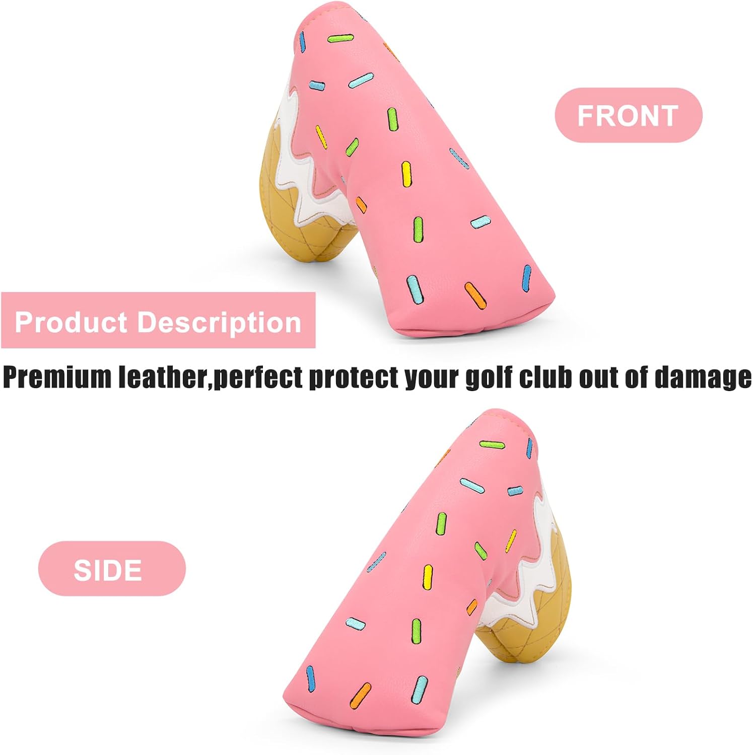 Ice Cream Blade Putter Cover β Sweet Style, Soft Feel, and a Hole-in-One Fit! π¦ποΈββοΈ