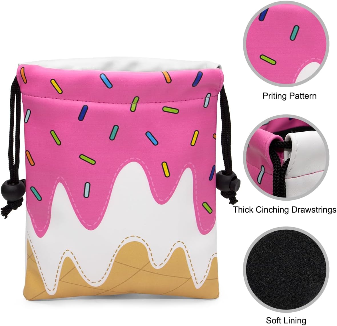 Ice Cream Golf Pouch– Bold, Stylish & Built for the Green! 🎉
