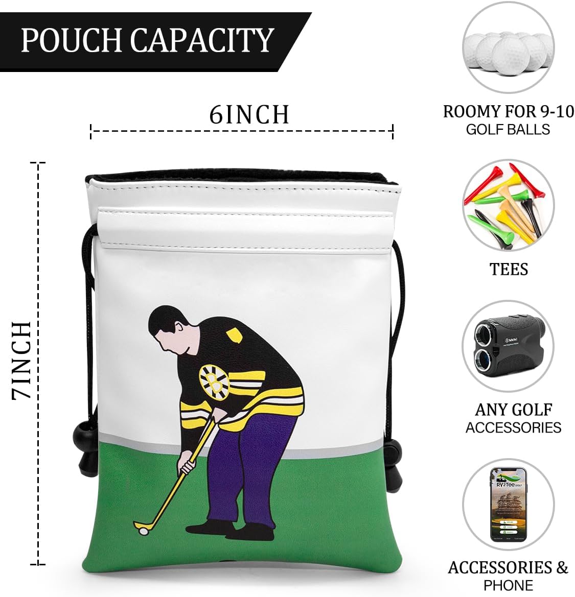 Just Tap It In Golf Pouch β Tee Off in Style & Keep Essentials Safe! β³π₯