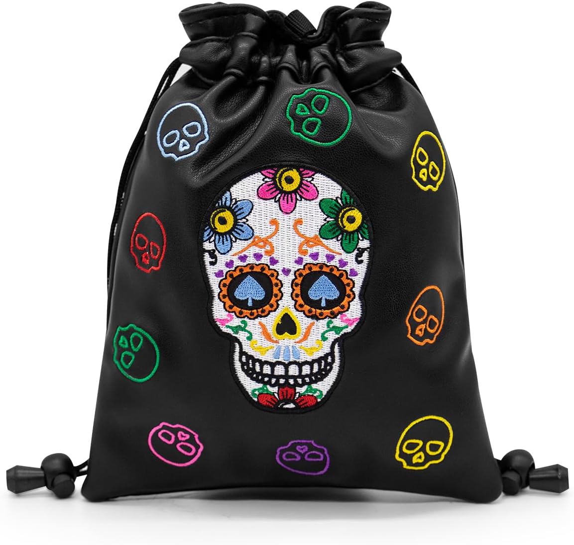 π Sugar Skull Golf Pouch β Bold, Stylish & Built for the Green! π
