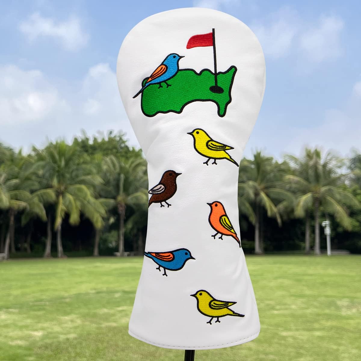 BIRDIE On Green Golf Club Headcovers (Driver, Wood, Hybrid)β Fun, Durable, & Stylish! π¦ποΈββοΈ