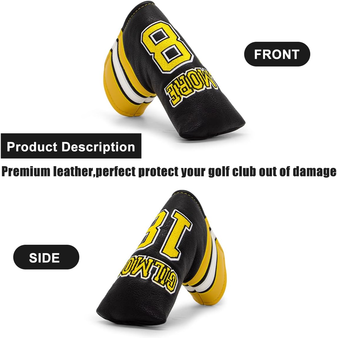 Gilmore 18 Blade Putter Cover β Sweet Style, Soft Feel, and a Hole-in-One Fit! π¦ποΈββοΈ