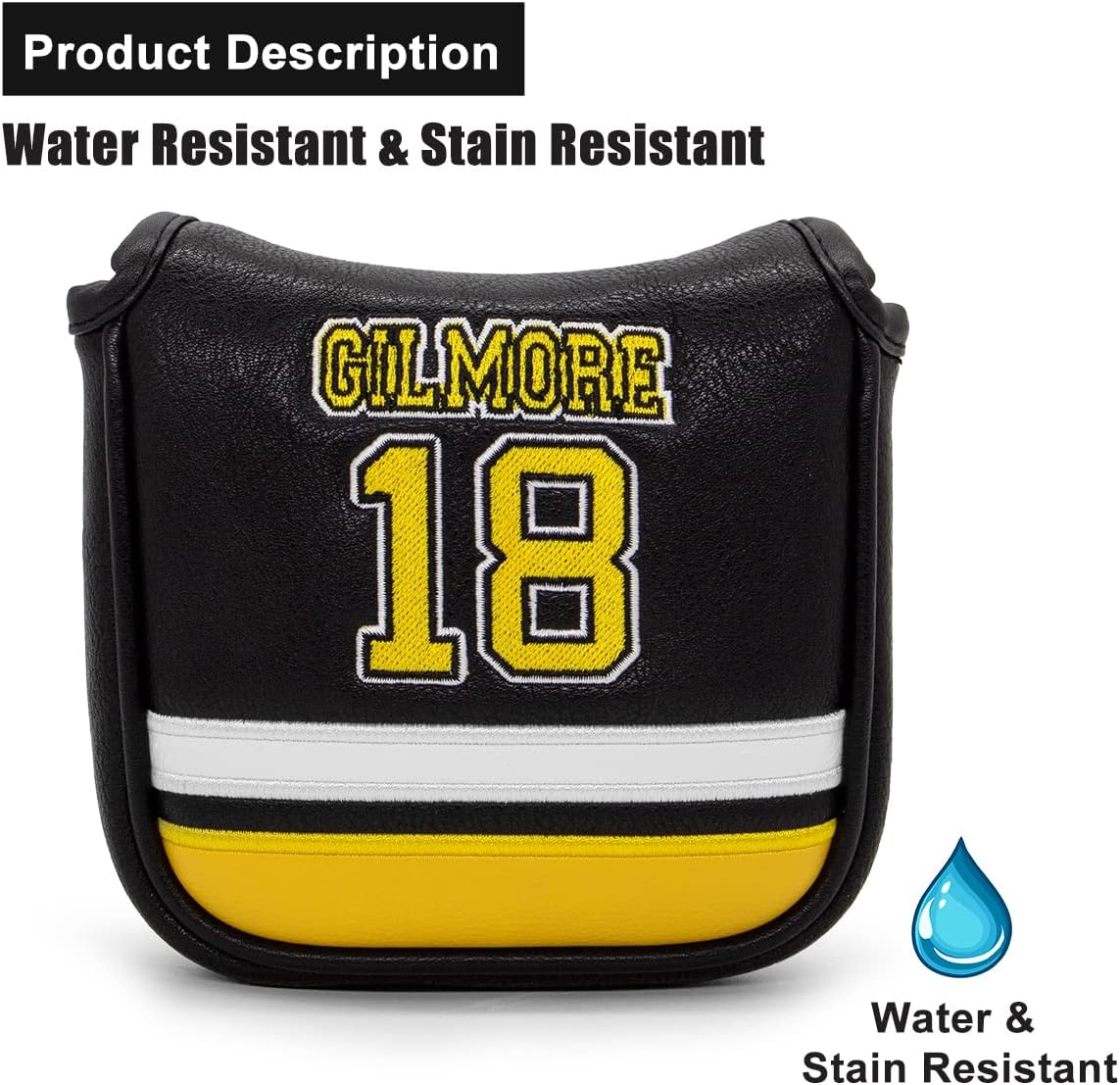 GILMORE 18 Mallet Putter Cover β Sweet Style, Soft Feel, and a Hole-in-One Fit! π¦ποΈββοΈ