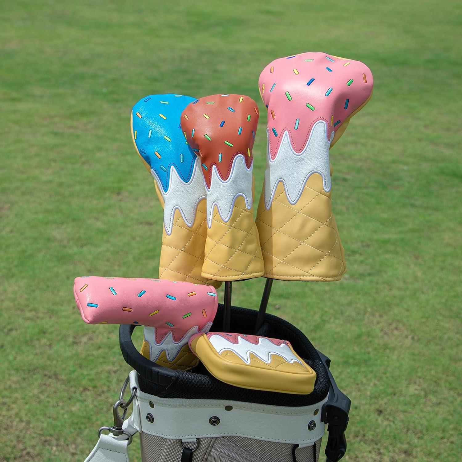 Ice Cream Blade Putter Cover β Sweet Style, Soft Feel, and a Hole-in-One Fit! π¦ποΈββοΈ