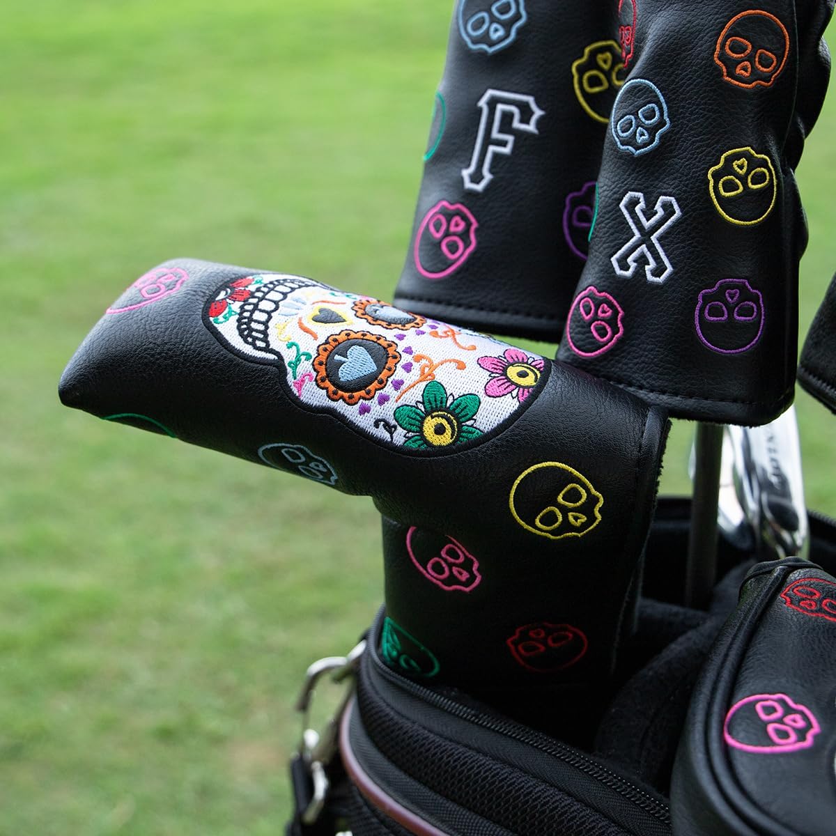 Sugar Skull Blade Putter Cover β Sweet Style, Soft Feel, and a Hole-in-One Fit! π¦ποΈββοΈ