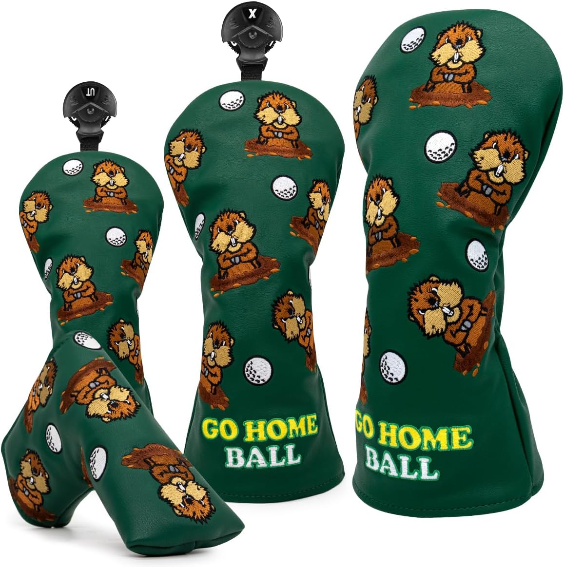 Capybara Golf Club Headcovers (Driver, Wood, Hybrid)β Fun, Durable, & Stylish! π¦ποΈββοΈ