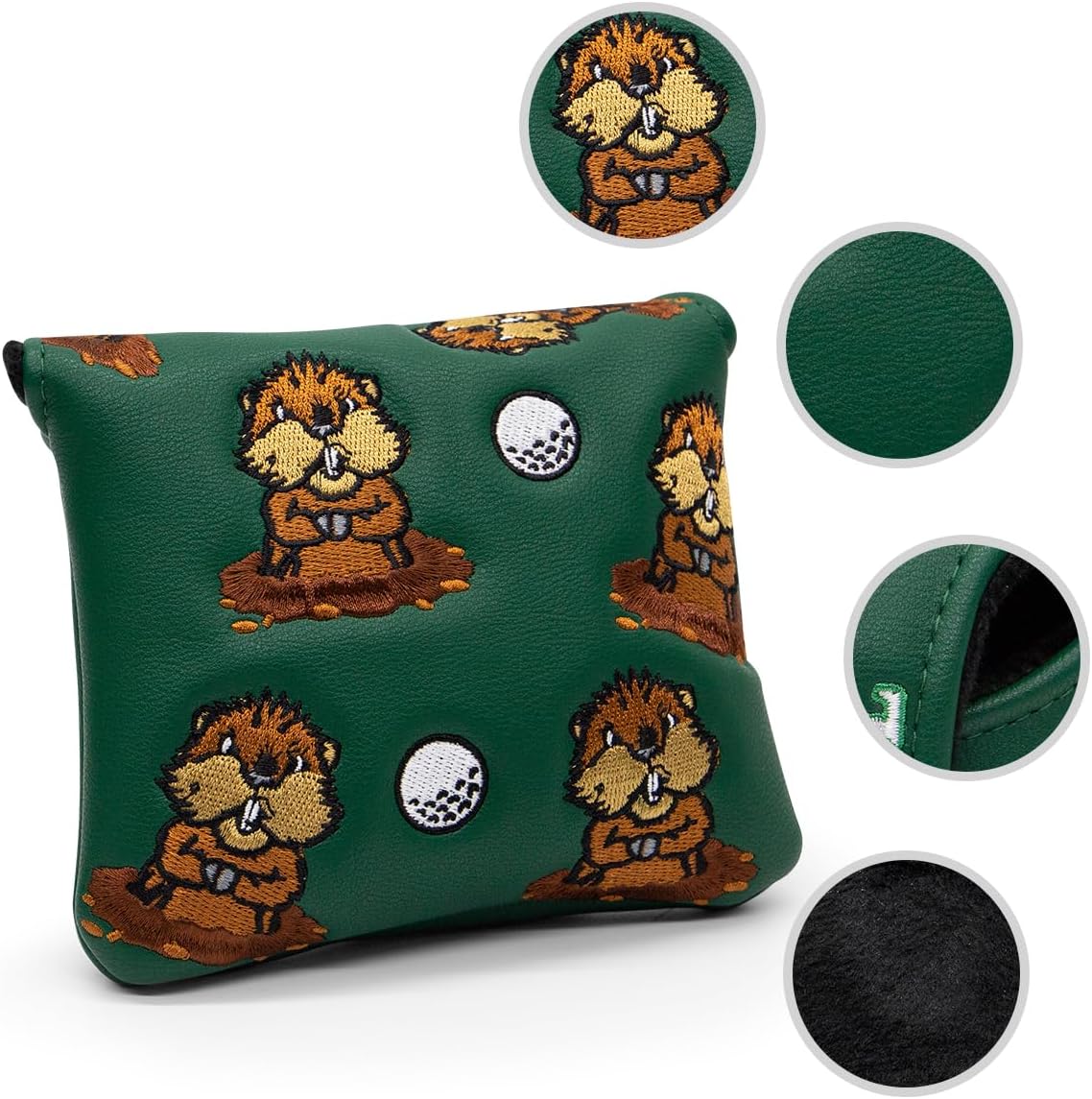 Capybara Mallet Putter Cover – Sweet Style, Soft Feel, and a Hole-in-One Fit! 🍦🏌️♂️