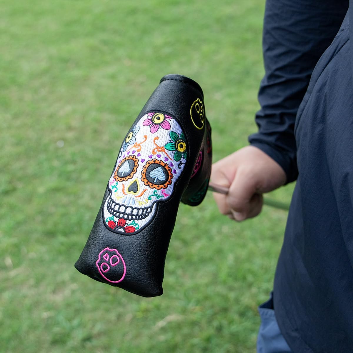 Sugar Skull Blade Putter Cover β Sweet Style, Soft Feel, and a Hole-in-One Fit! π¦ποΈββοΈ