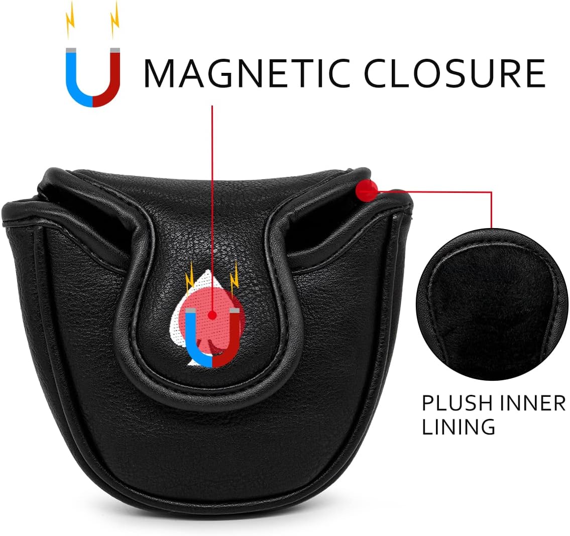 Ace of Spade Mallet Putter Cover β Sweet Style, Soft Feel, and a Hole-in-One Fit! π¦ποΈββοΈ