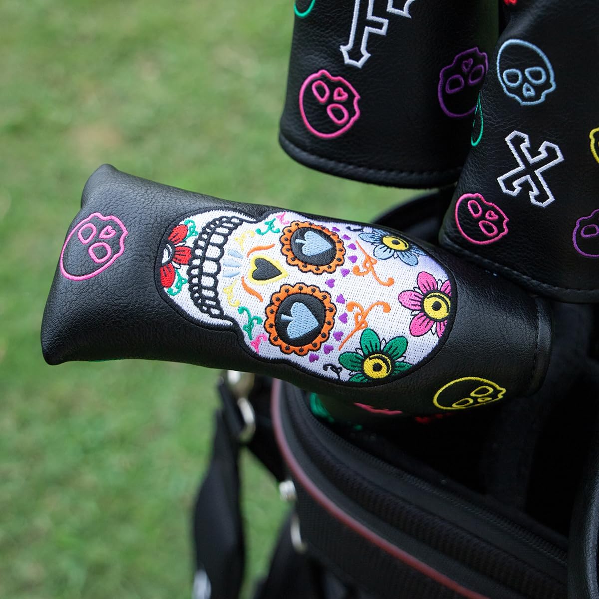 Sugar Skull Blade Putter Cover β Sweet Style, Soft Feel, and a Hole-in-One Fit! π¦ποΈββοΈ