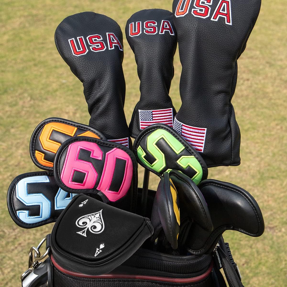 Ace of Spade Mallet Putter Cover β Sweet Style, Soft Feel, and a Hole-in-One Fit! π¦ποΈββοΈ