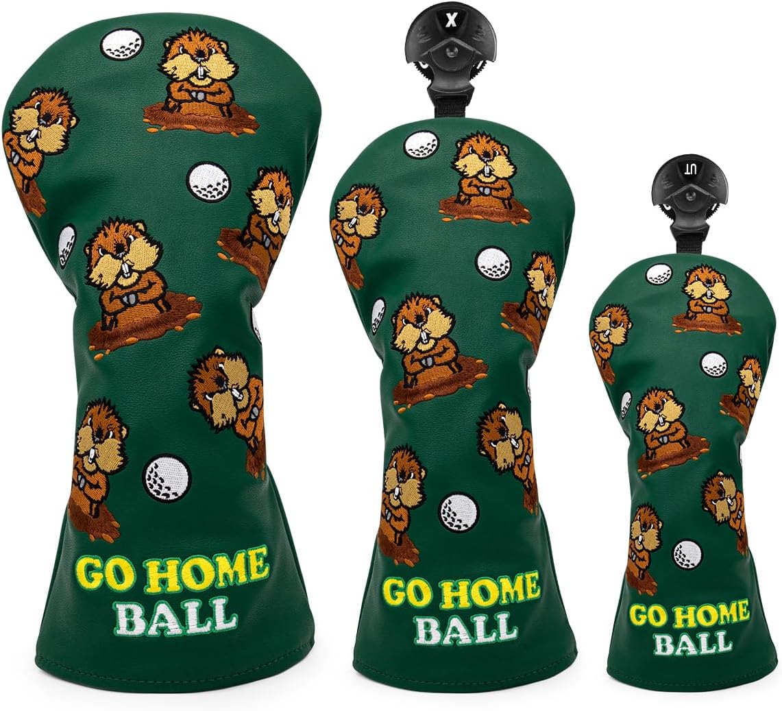 Capybara Golf Club Headcovers (Driver, Wood, Hybrid)β Fun, Durable, & Stylish! π¦ποΈββοΈ