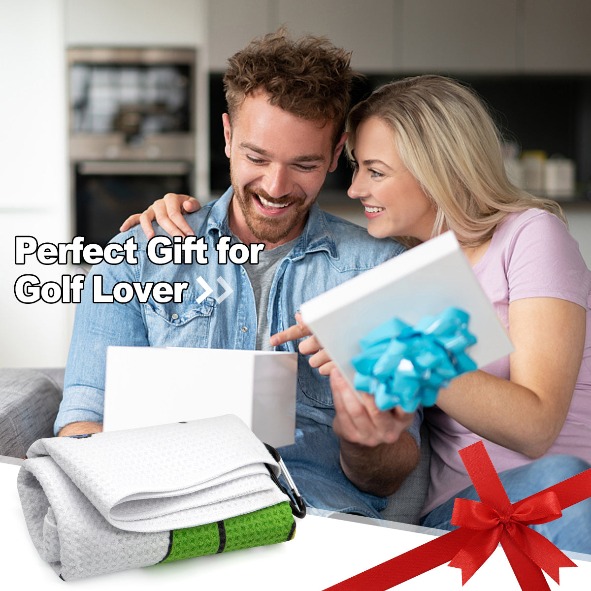 β³ Birdies on Green Microfiber Golf Towel β Clean, Dry, and Ready for Your Next Swing! ποΈββοΈπ¦