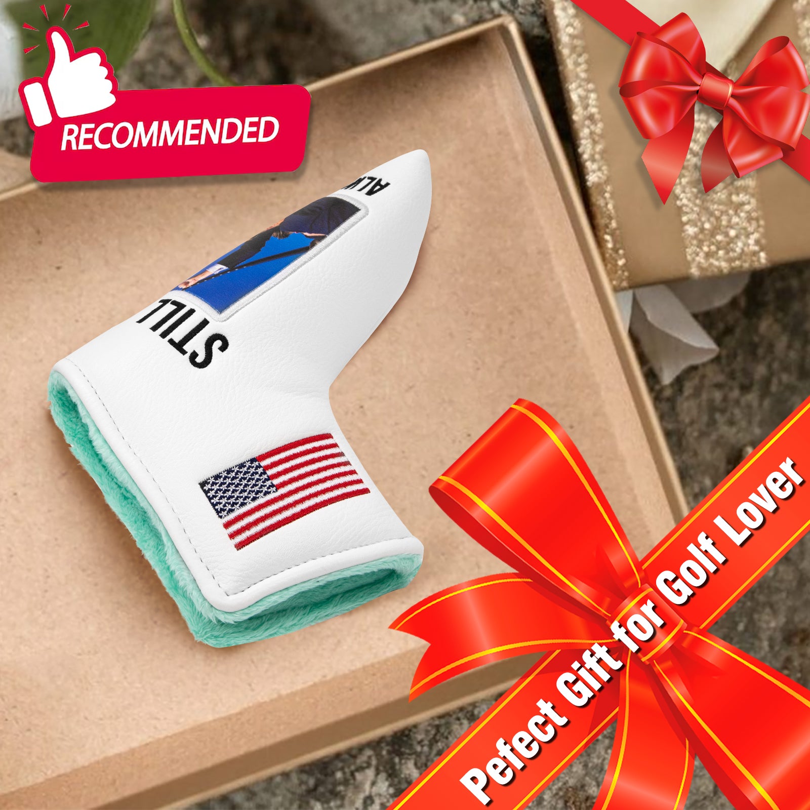STILL STANDING Blade Putter Cover β Sweet Style, Soft Feel, and a Hole-in-One Fit! π¦ποΈββοΈ