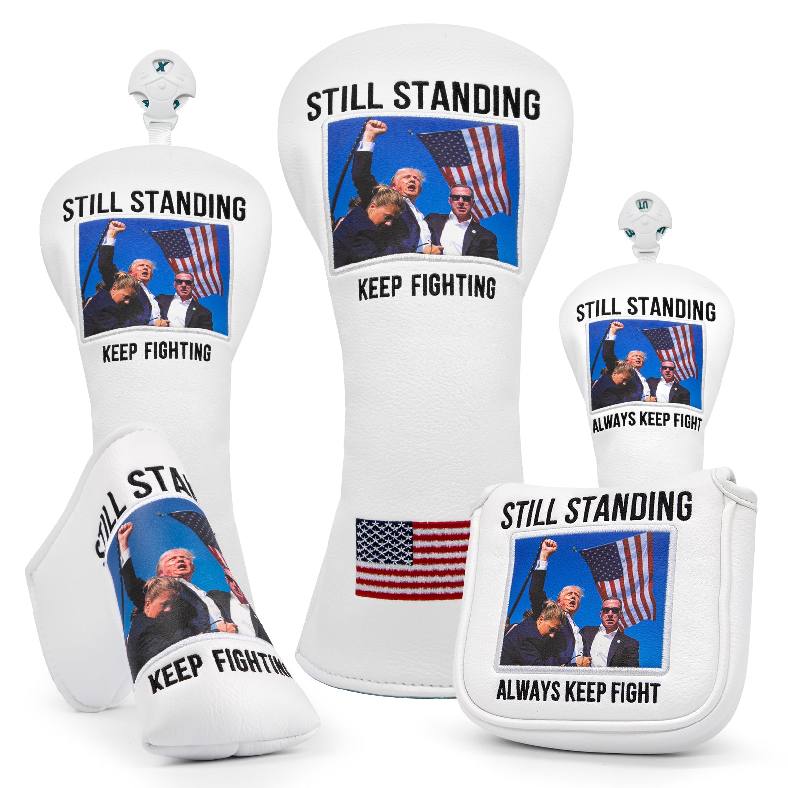 STILL STANDING Mallet Putter Cover β Sweet Style, Soft Feel, and a Hole-in-One Fit! π¦ποΈββοΈ