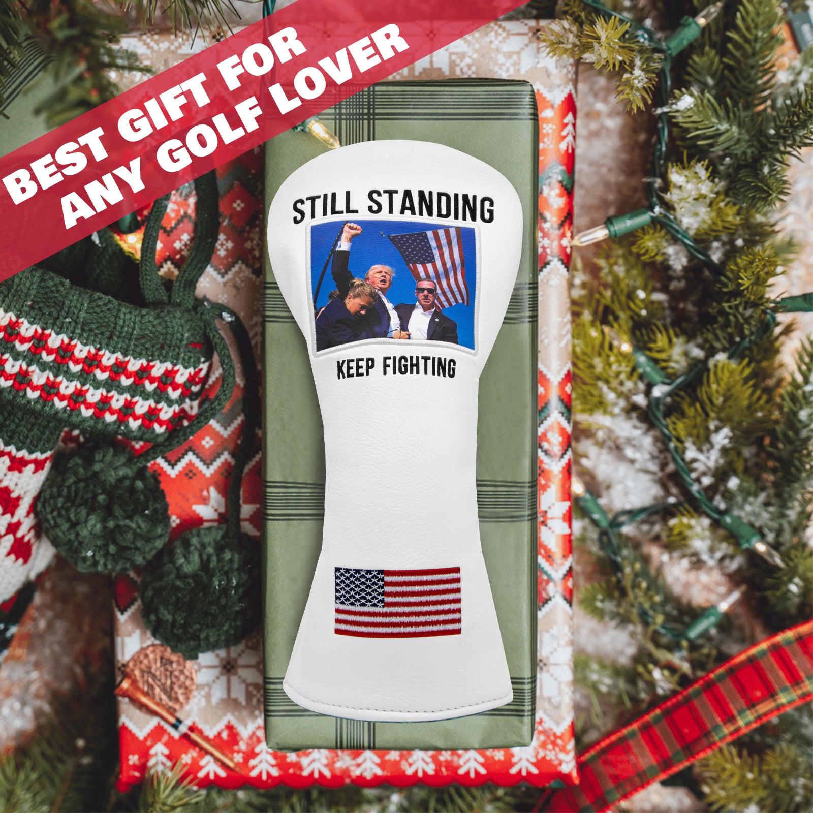 STILL STANDING Golf Club Headcovers (Driver, Wood, Hybrid)β Fun, Durable, & Stylish! π¦ποΈββοΈ
