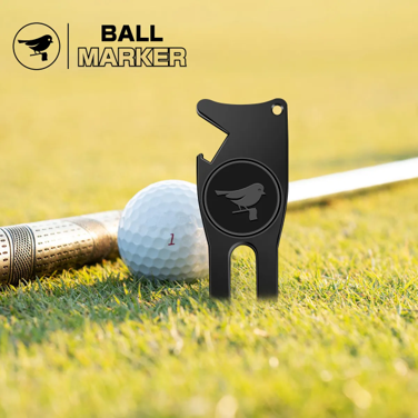 Golf 6-in-1 Premium Divot Tool – Your Ultimate Green Sidekick! ⛳🔧