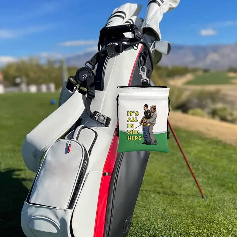 ITS ALL IN THE HIPS Golf Pouch – Tee Off in Style & Keep Essentials Safe! ⛳🔥